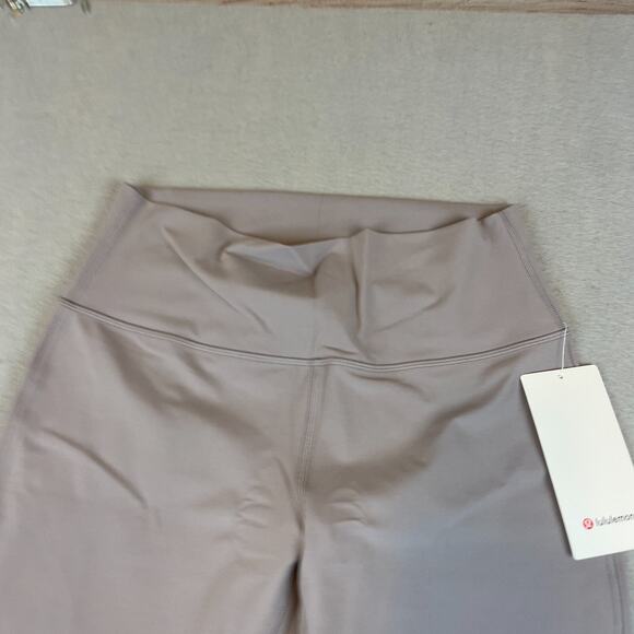 Lululemon Align HR High Rise Crop 21" Leggings Womens Sz 12 Mauve Grey - Picture 3 of 13